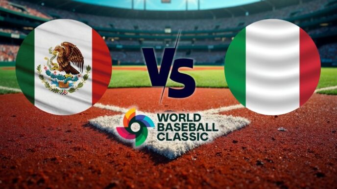 México vs Italia: ¿Cuándo y dónde ver el último duelo de grupo del "Tri" en el Clásico Mundial de Béisbol 2026?