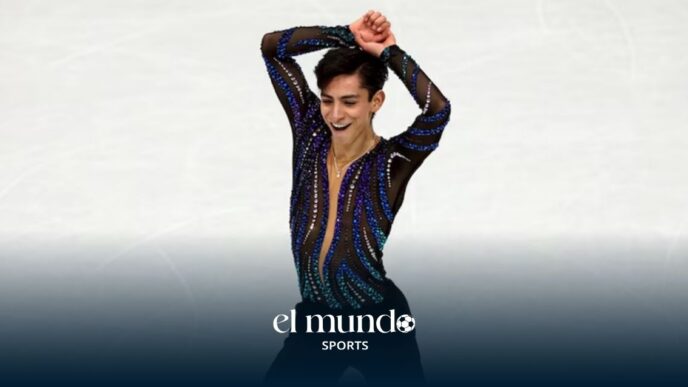 Donovan Carrillo brilla en el Mundial de Patinaje Artístico 2026 y termina en el top 20