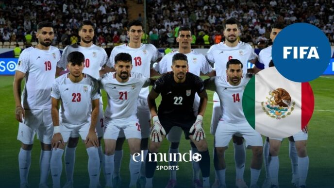 Irán pide jugar el Mundial 2026 en México; FIFA descarta el cambio de sede