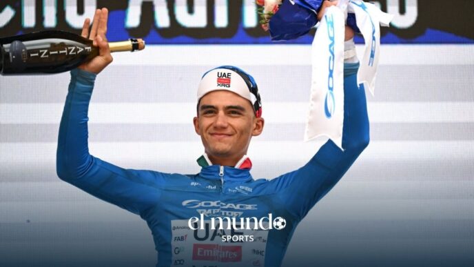 Isaac del Toro gana la Etapa 6 de la Tirreno-Adriático 2026 y queda a un paso del título