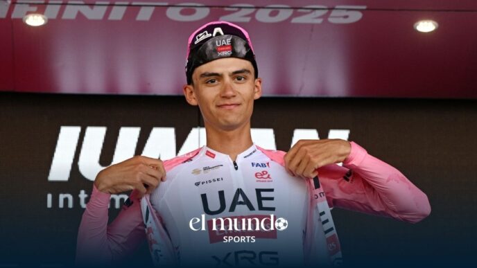 ¡Orgullo mexicano! Isaac del Toro es el número 2 del ranking mundial del UCI 2026