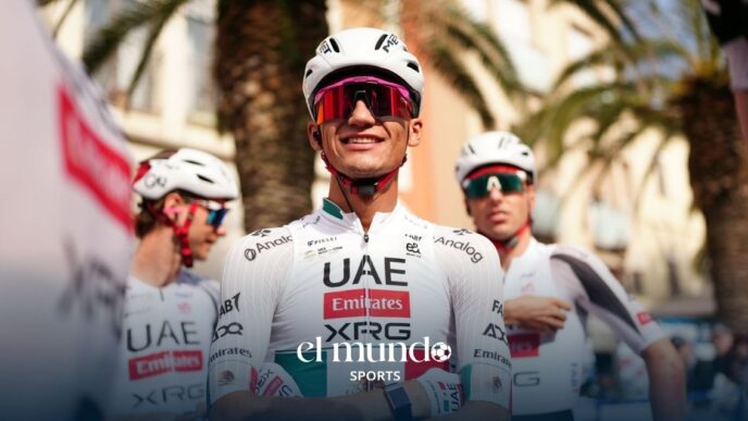 Isaac del Toro brilla en la etapa 5 y vuelve a liderar la Tirreno-Adriático 2026