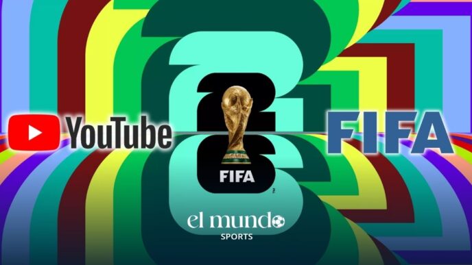 YouTube y FIFA firman acuerdo para transmitir partidos del Mundial 2026
