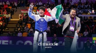 Guillermo Cortés gana oro para México en el Campeonato Mundial Juvenil de Taekwondo 2026