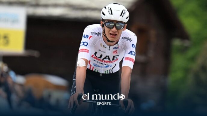 ¡Malas noticias! Isaac del Toro sufrió lesión en la Vuelta al País Vasco 2026