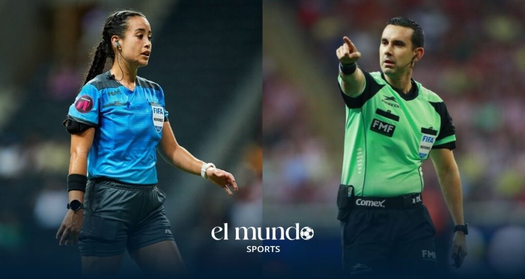 Katia Itzel y César Ramos, los árbitros centrales mexicanos para el Mundial 2026