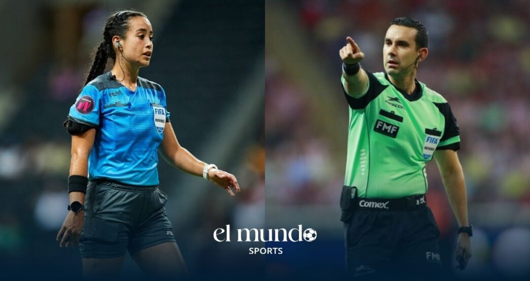 Katia Itzel y César Ramos, los árbitros centrales mexicanos para el Mundial 2026