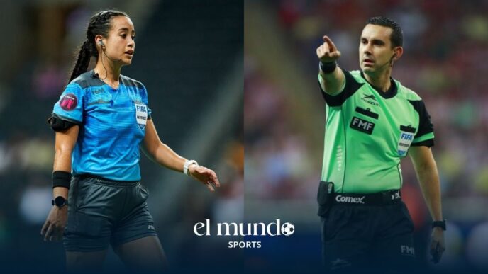 Katia Itzel y César Ramos, los árbitros centrales mexicanos para el Mundial 2026