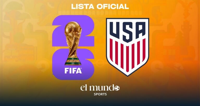 Estados Unidos presenta su lista de 26 jugadores para el Mundial 2026