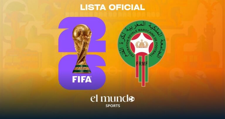 Marruecos revela su lista final para la Copa del Mundo 2026