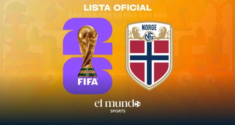 Erling Haaland lidera la lista final de Noruega para la Copa del Mundo 2026 Erling Haaland lidera la lista final de Noruega para la Copa del Mundo 2026
