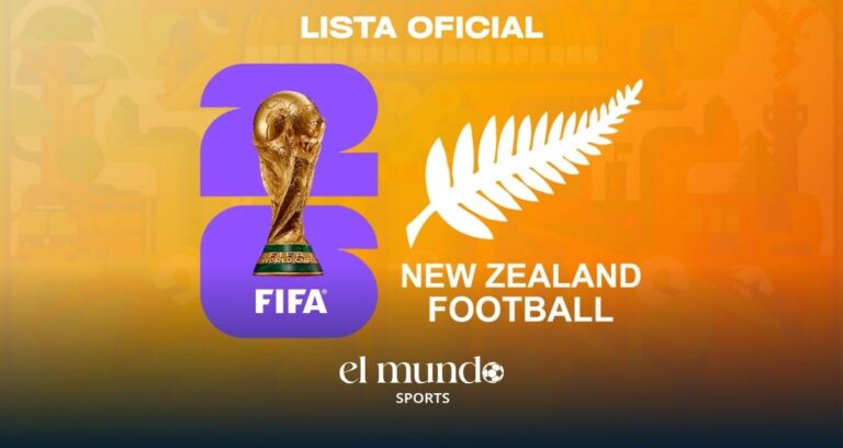 Nueva Zelanda presenta su convocatoria de 26 jugadores para el Mundial 2026