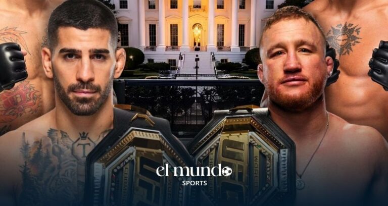 UFC Freedom 250: Ilia Topuria vs Justin Gaethje por el título indiscutido en la Casa Blanca