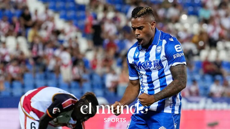 Mariano Díaz rescata empate 1-1 para Alavés ante Rayo en Butarque