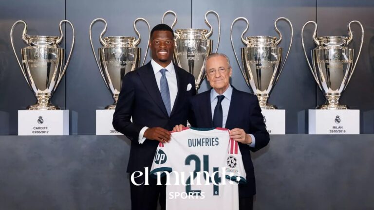 Dumfries firma con Real Madrid: Un sueño y gran responsabilidad