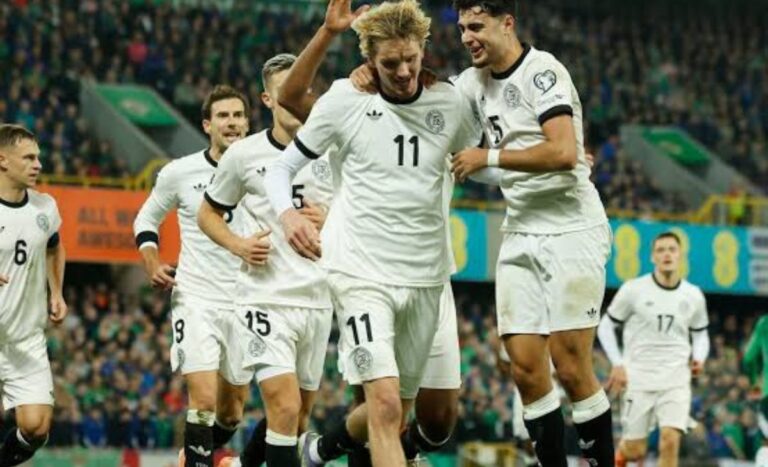 Irlanda del Norte vence a Georgia con golazo de Shea Charles