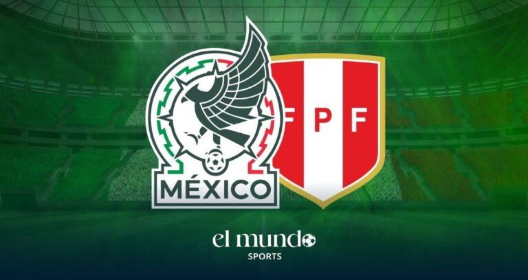 México vs Perú: fecha, horario y dónde ver EN VIVO