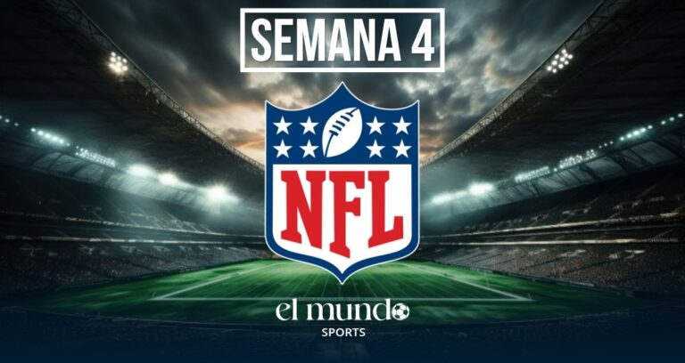 NFL Semana 4: partidos, horarios y dónde ver EN VIVO en México