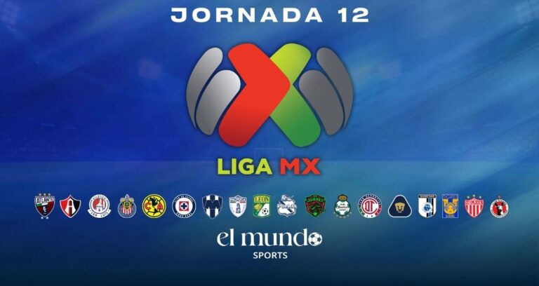 Jornada 12 de la Liga MX: calendario y tabla del Apertura 2026 Jornada 12 de la Liga MX: calendario y tabla del Apertura 2026