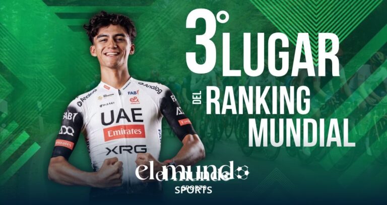 Isaac del Toro cierra 2026 como el tercer mejor ciclista del mundo
